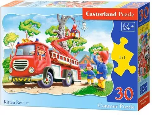 Puzzle 30. Na ratunek kotu. Kitten Rescue - tantis.pl