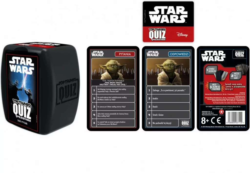 Top Trumps Quiz Star Wars - tantis.pl