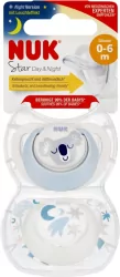 NUK. Star Day & Night. Smoczki. 0-6 miesięcy. Koala i noc