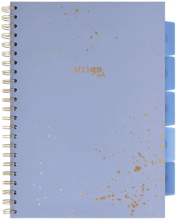 Kołozeszyt Pads A4/100K kratka Marmur niebieski - tantis.pl