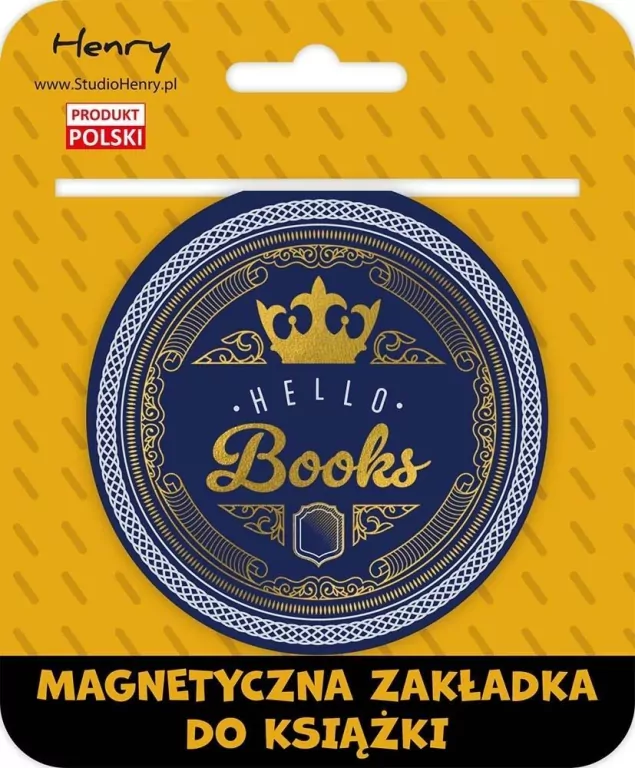 Zakładka magnetyczna kulka 2 Hello Books - tantis.pl