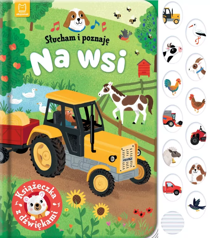 Słucham i poznaję. Na wsi. Książeczka z dźwiękami - tantis.pl