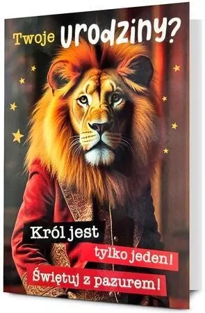 Karnet B6 Urodziny - tantis.pl