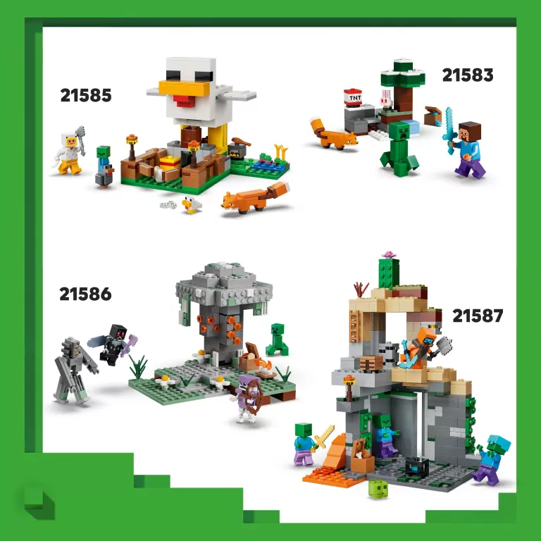 LEGO® Minecraft. Podróż przez portal netheru 21584 - tantis.pl