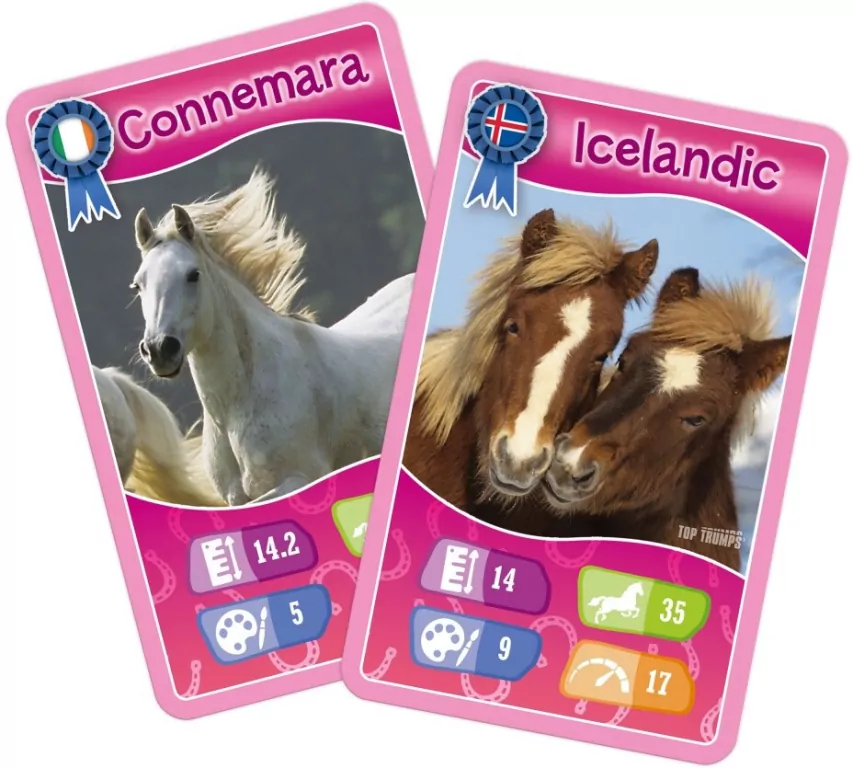 Top trumps Konie, Kucyki i Jednorożce - tantis.pl