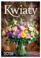 Kalendarz 2026 A4 Wieloplanszowy Kwiaty - tantis.pl
