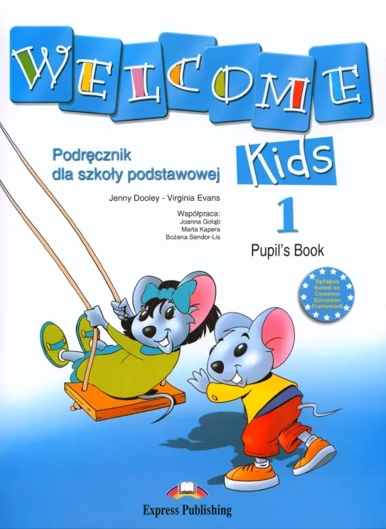Welcome Kids 1 SB + CD Szkoła podstawowa Język angielski - tantis.pl
