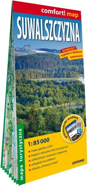Suwalszczyzna. Mapa turystyczna 1:85 000 - tantis.pl