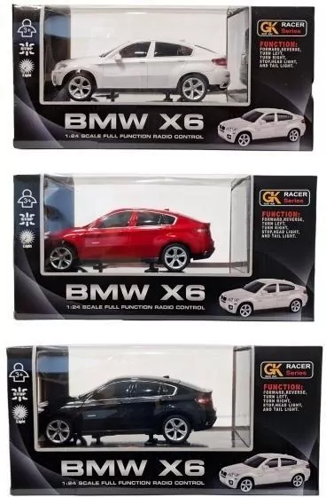 Pojazd R/C radiowo pilotem BMW X6 mix - tantis.pl