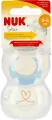 NUK. Star. Smoczki. 0-6 miesięcy. Biały i niebieski - tantis.pl