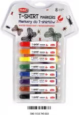 Markery do T-Shirtów. 8 kolorów - tantis.pl
