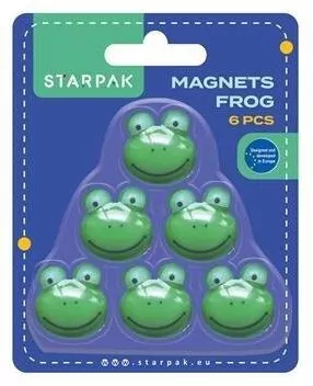 Magnesy. Żabki 6 sztuk - tantis.pl