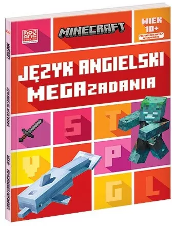Język angielski. Minecraft. Megazadania 10+ - tantis.pl