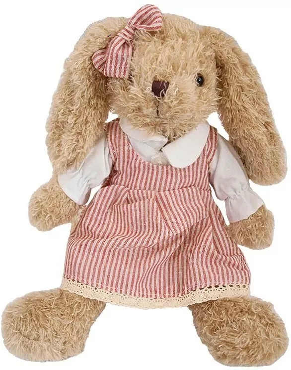Królik Rosalie w sukience 30cm - tantis.pl