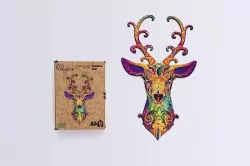 Puzzle drewniane eko 67. Szlachetny jeleń