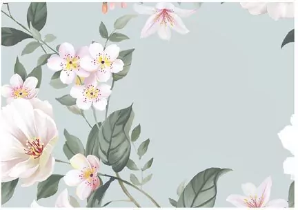 Papeteria lux 5+10 kwiaty - tantis.pl