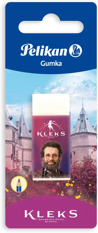 Paczka Gumka do mazania Kleks 12 sztuk Pelikan - tantis.pl