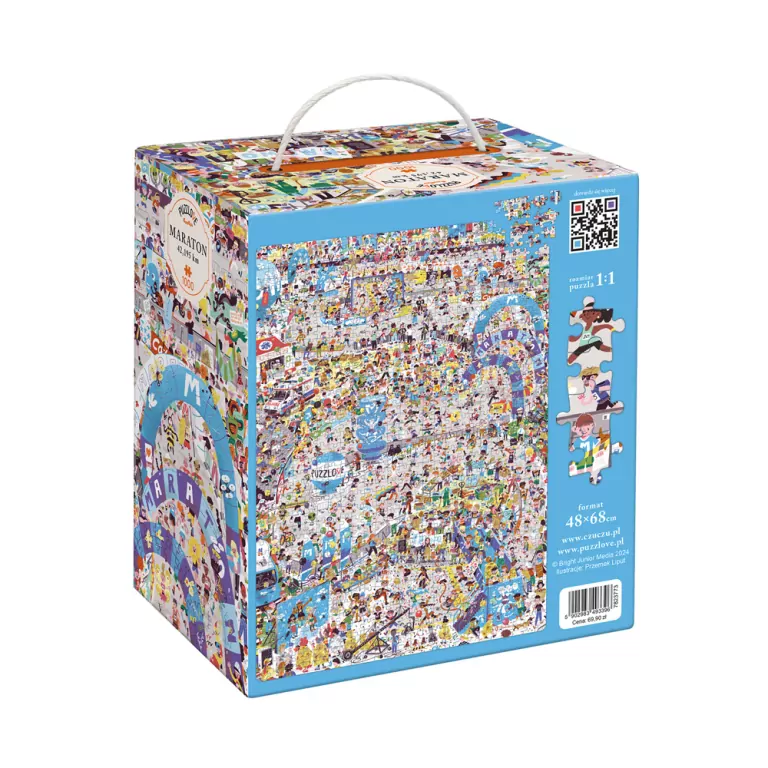 CzuCzu. Puzzlove. Maraton 42,195 km. 1000 el. - tantis.pl