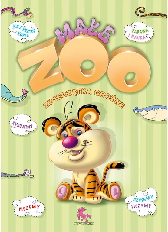 Kolorowanka małe ZOO. Zwierzątka groźne - tantis.pl