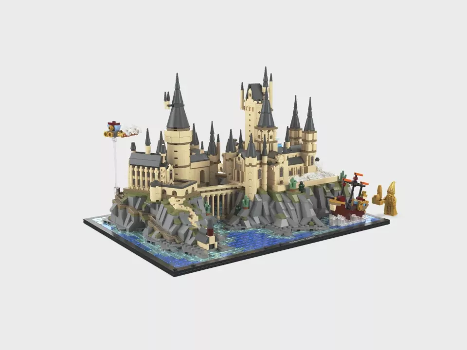 LEGO® Harry Potter. Zamek Hogwart i błonia. 76419 - tantis.pl