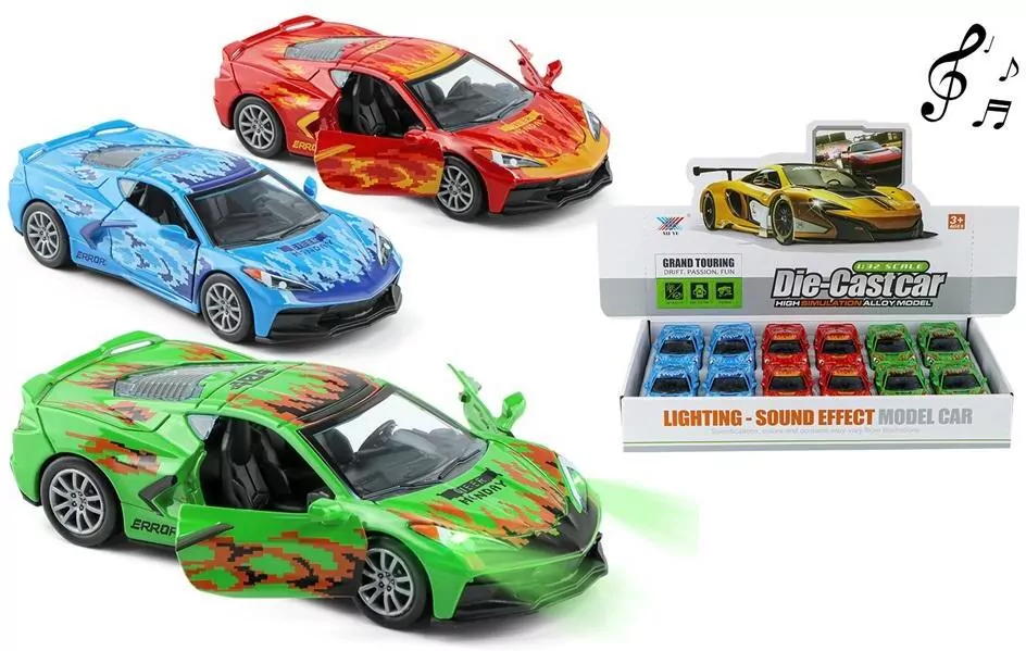 Auto sportowe metal pull back MIX - tantis.pl