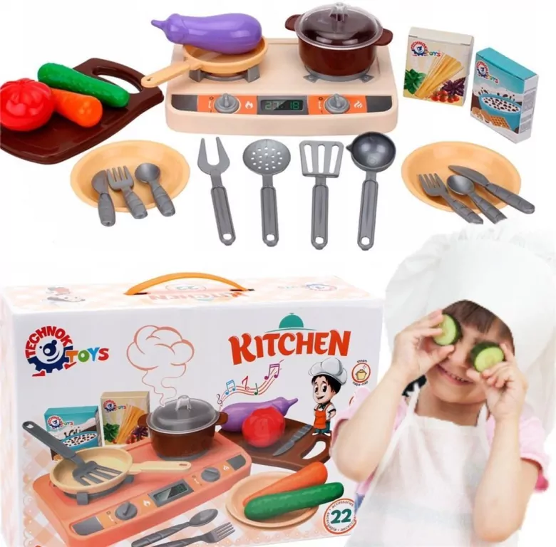 Zestaw kuchenny. Zabawka. Technok - tantis.pl