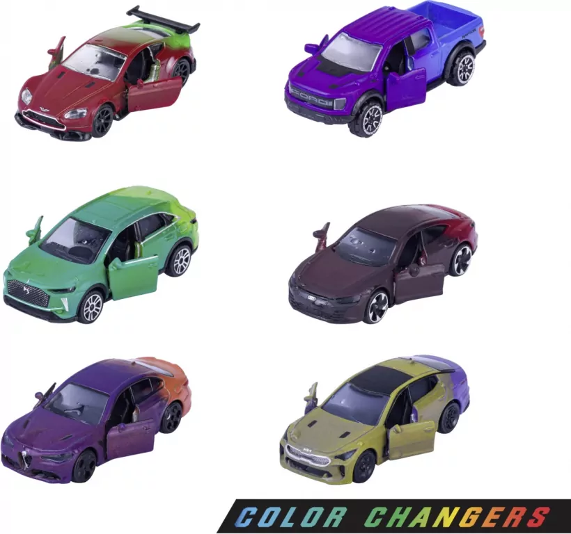 Majorette Pojazdy Color Change mix - tantis.pl