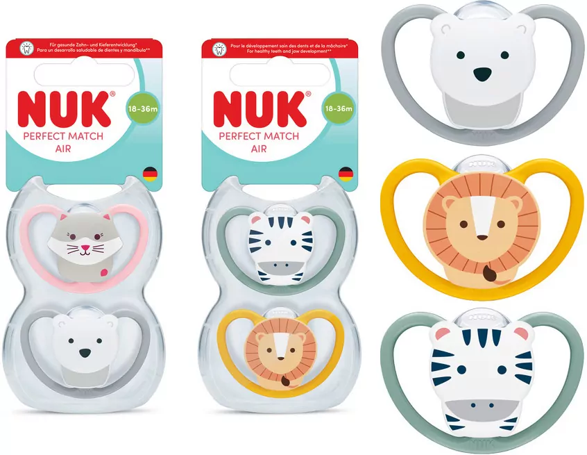 NUK. Smoczek Perfect 18-36M 2 elementy - tantis.pl