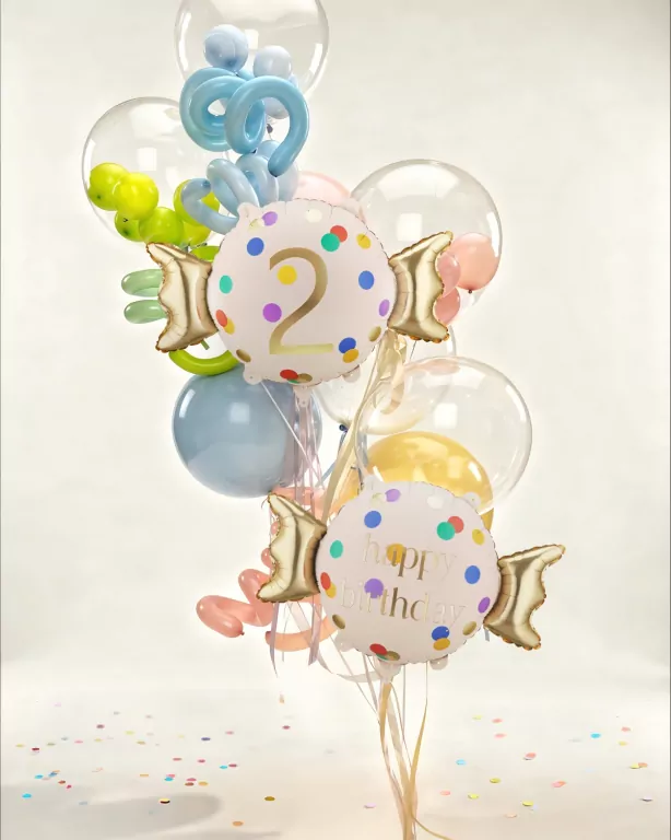 Balon foliowy Cukierek 2 61x37cm - tantis.pl