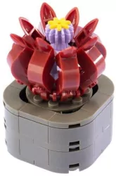 Klocki Mini Kwiaty Stapelia 136el