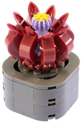 Klocki Mini Kwiaty Stapelia 136el