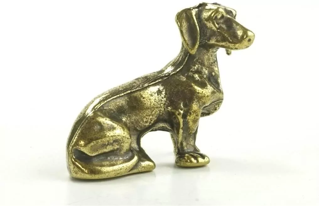 Figurka metalowa Jamnik ABINO - tantis.pl