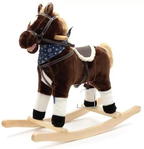 Konik na biegunach z melodią i apaszką Baron - tantis.pl