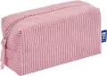 Piórnik saszetka Bloom pastelowo-różowy OXFORD - tantis.pl