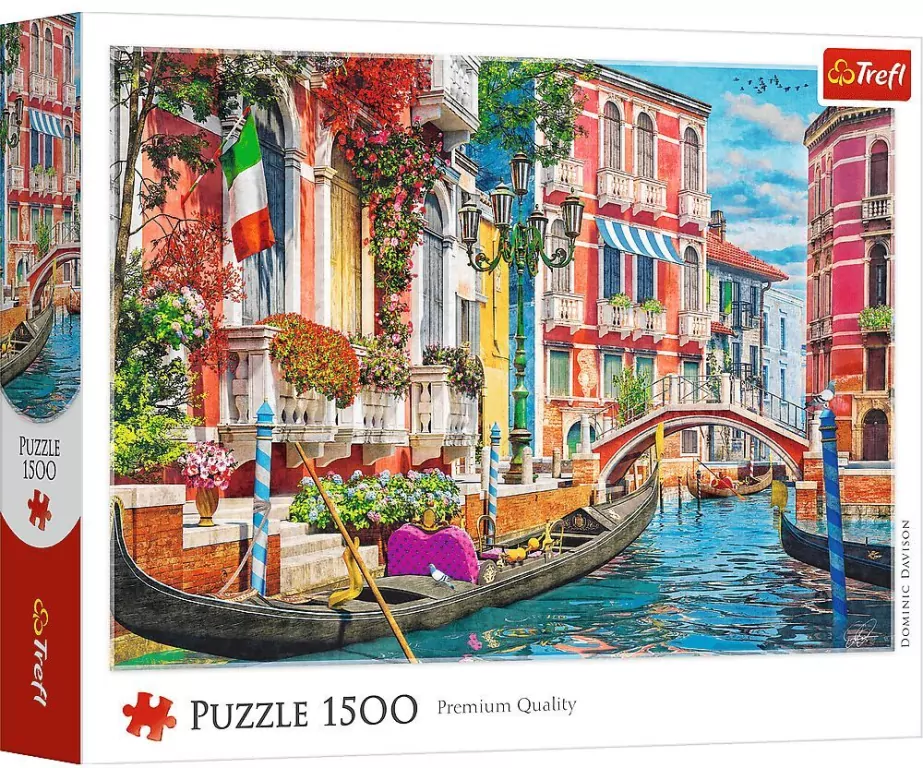 Puzzle 1500 Letnie popołudnie w Wenecji TREFL - tantis.pl