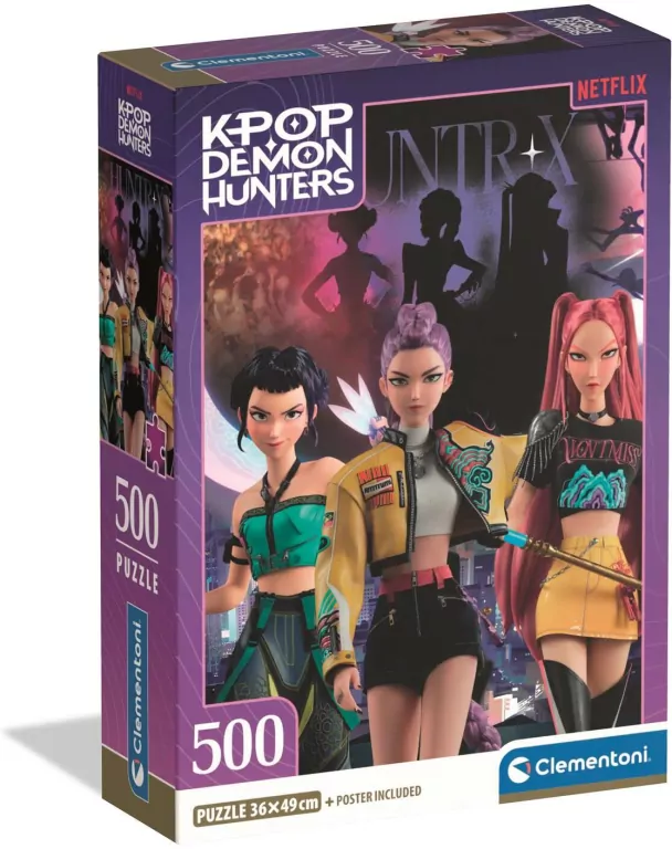 Puzzle 500 Compact K-pop Demon Hunters - tantis.pl