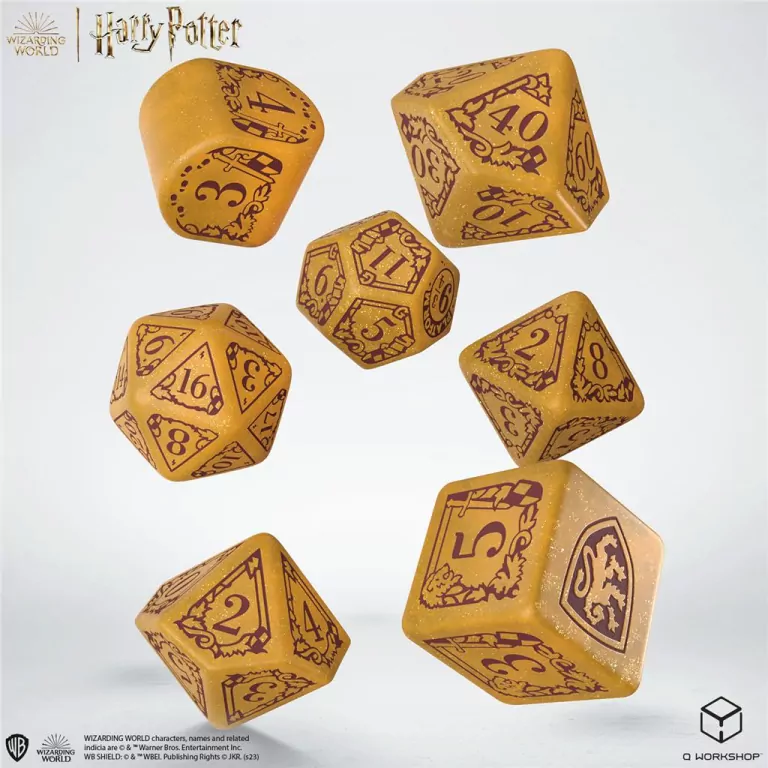 Harry Potter: Zestaw kości - Modern Gryffindor - Złoty - tantis.pl