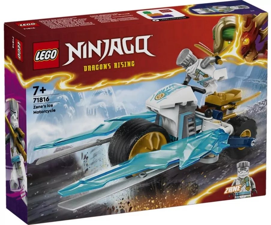 LEGO® NINJAGO. Lodowy motocykl Zane’a 71816 - tantis.pl