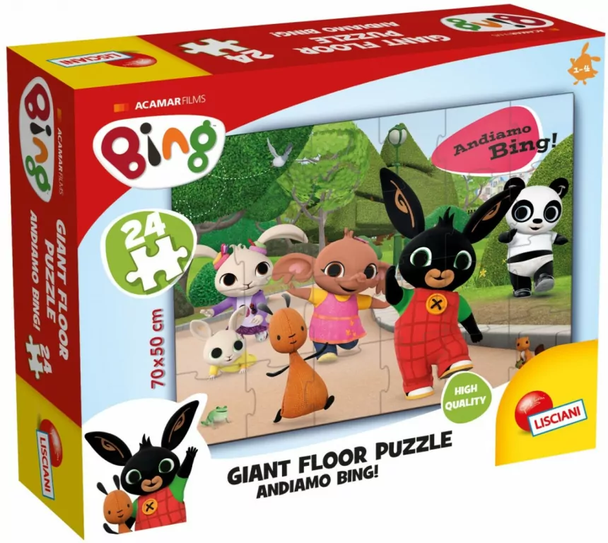 Ogromne puzzle podłogowe. Bing - tantis.pl