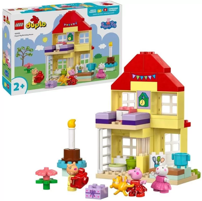 LEGO® DUPLO®. Urodzinowy domek Peppy. 10433 - tantis.pl