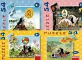 Puzzle 54 mini Krecik i przyjaciele MIX - tantis.pl