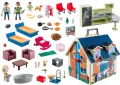 Przenośny domek dla lalek. Dollhouse 70985 - tantis.pl