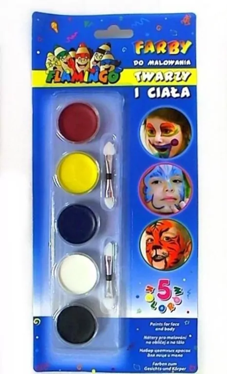 FARBY DO TWARZY/CIALA 5KOL PAT FLAMINGO B/C - tantis.pl
