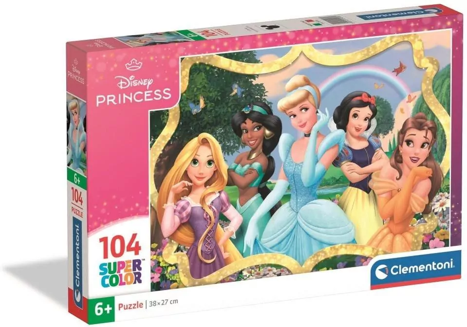 Puzzle 104 Super Kolor Princess - tantis.pl