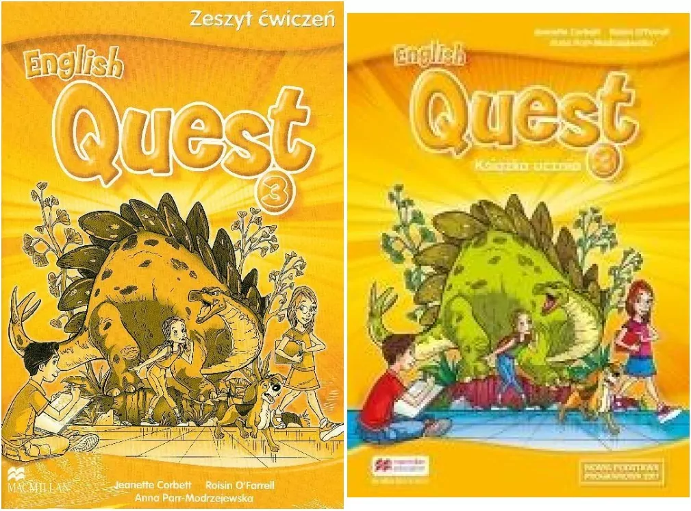 Pakiet: English Quest 3. Książka ucznia / Zeszyt ćwiczeń. Język angielski - tantis.pl