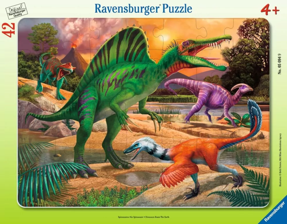 Puzzle 42 Spinosaurus Frame - tantis.pl