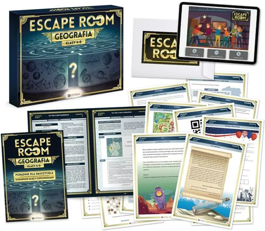 Escape room. Geografia - tantis.pl