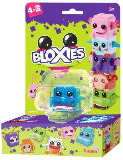 Zestaw figurek Bloxies 4-pak - tantis.pl