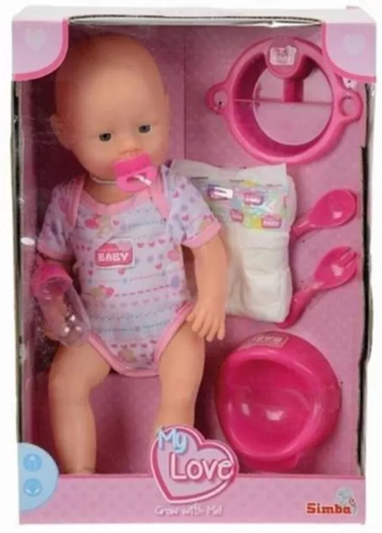 Lalka z akcesoriami New Born Baby - tantis.pl