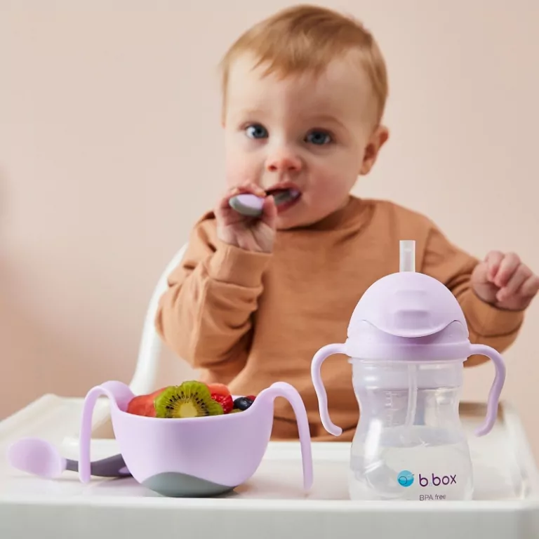 Bidon ze słomką 240 ml, Boysenberry - tantis.pl